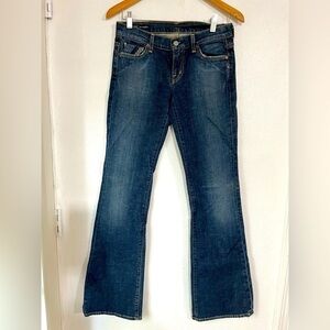 Cabo jeans, size 6 factory distressed, stretch material